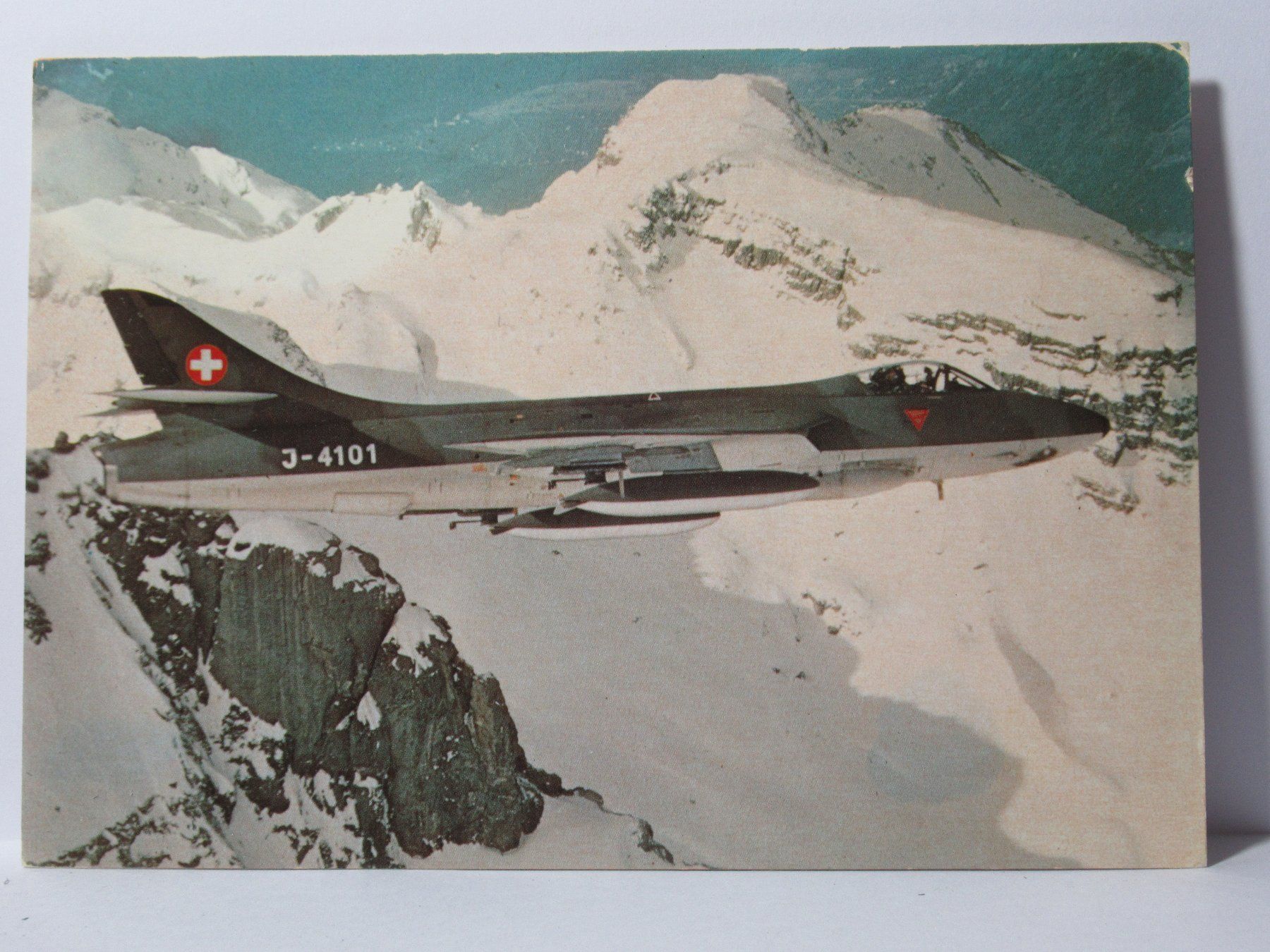 Cartes postales: Flugzeug , Hunter – Neuf (Voir description) à Grenchen par Bluemchen1900