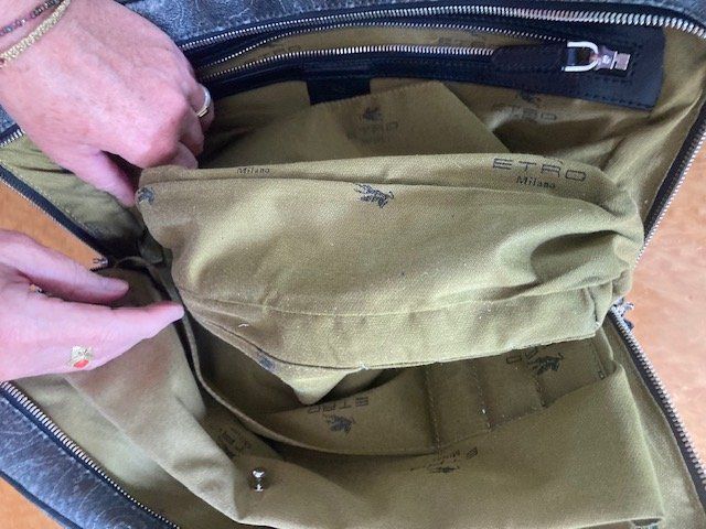 Etro Valigie & Borse: Etro Akten- und Laptop Tasche – Usato da Winterthur venduto da mona157 7