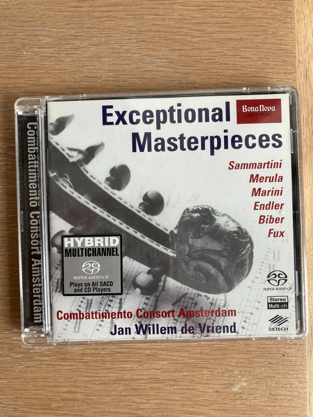 CD: SACD EXCEPTIONAL MASTERPIECES – Usato da Geneve venduto da tigre69