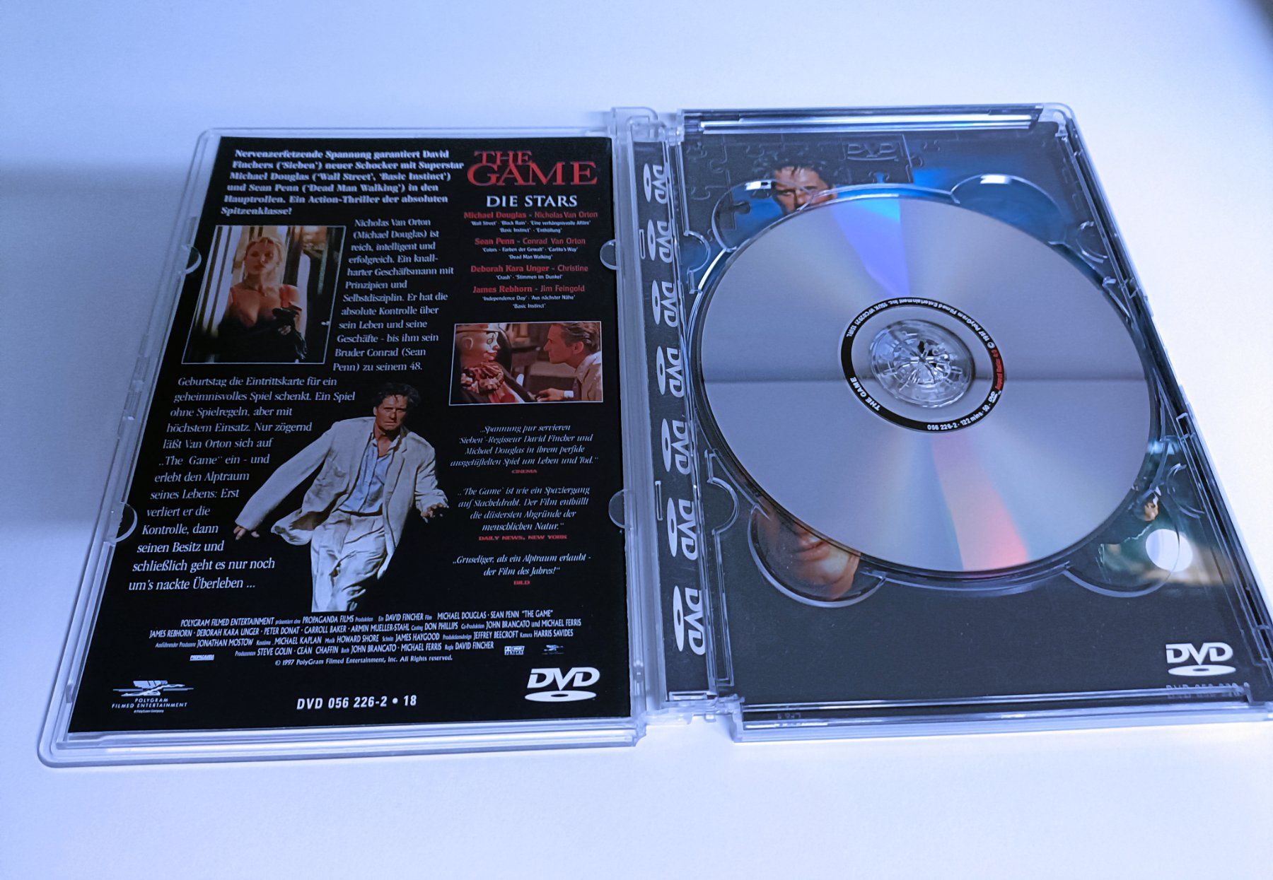 Tutti i DVDs: The Game [DVD] – Usato da Köniz venduto da Movieportal007 1