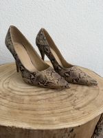 RAID High Heels Snake Print Beige/Braun Gr. 37