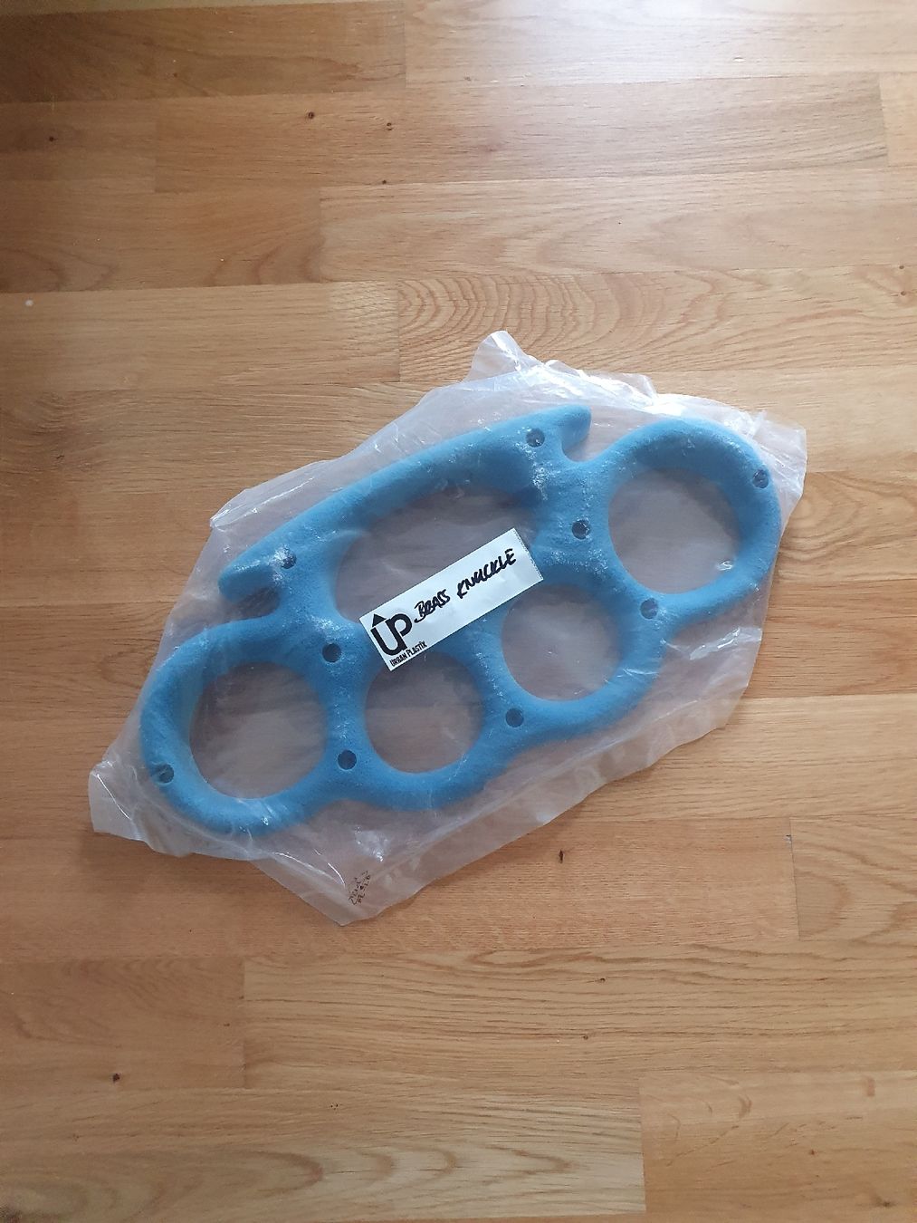 Kletterwände & Klettergriffe: Urban Plastix Brass Knuckle Hangboard / Fingerboard – Neu (gemäss Beschreibung) aus Füllinsdorf von areyouafreaktoo