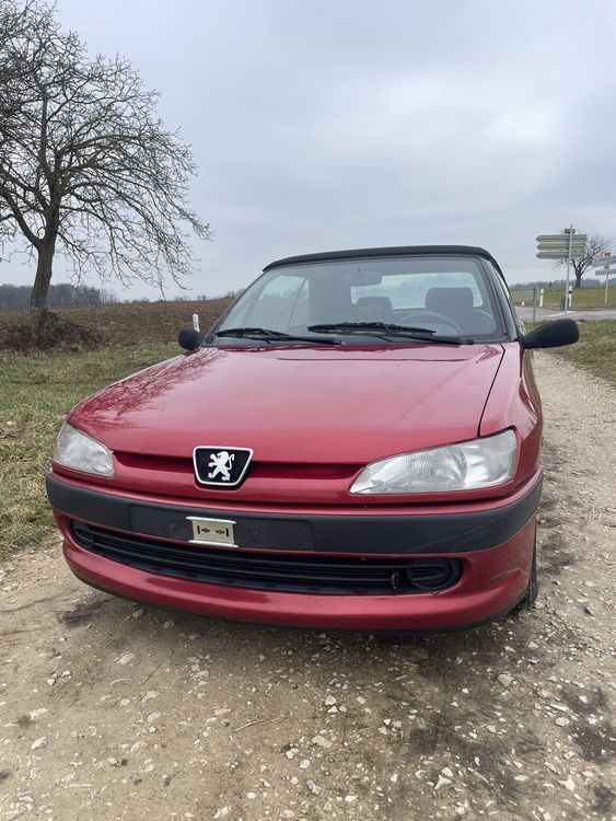 Peugeot 306 Cabrio Modellauto 1/43 - Minichamps Silber 1994-2002