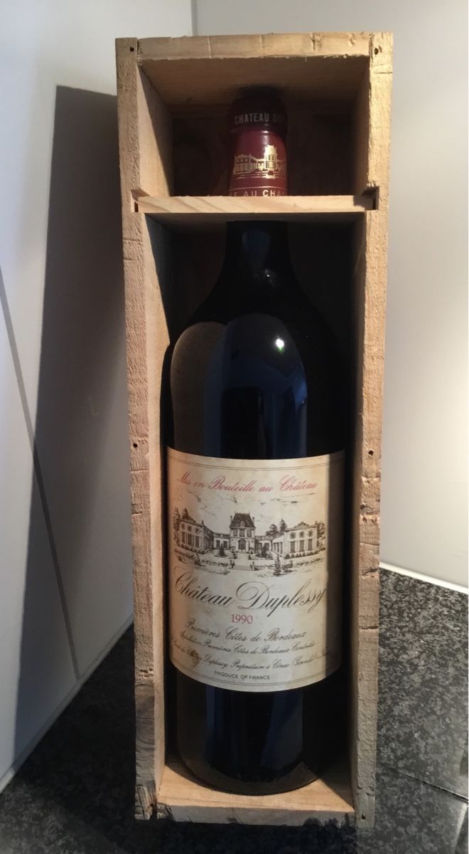 Vino: Château Duplessy Magnum 1990 – Nuovo (secondo la descrizione) da Rüschlikon venduto da succes08 3