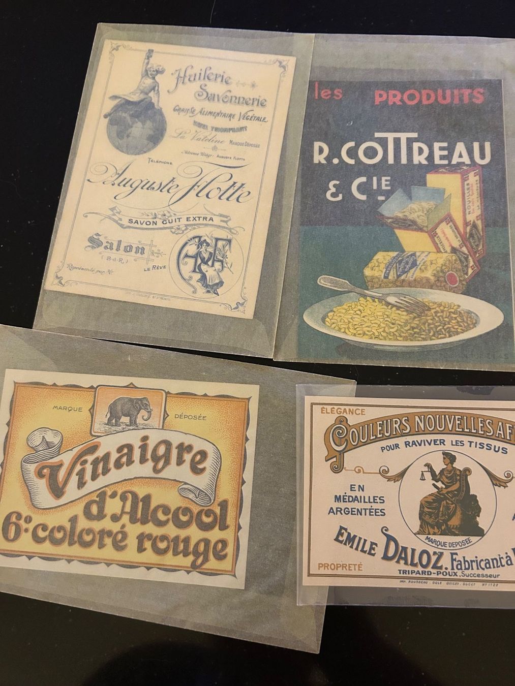 Poster & Bilder: 14 ETIQUETTES PUBLICITAIRES – Gebraucht aus Genève von zonzon9351
