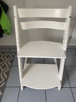 Hochstuhl Stokke Tripp Trapp weiss mit Gebrauchsspuren