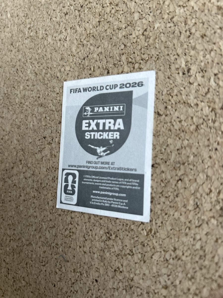 Panini Carte collezionabili: Panini 2026 Extra Sticker H Son – Usato da Stäfa venduto da mcfish78 3