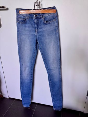 Sehr bequeme Only Jeans Regular Skinny Gr. 26/32 blau