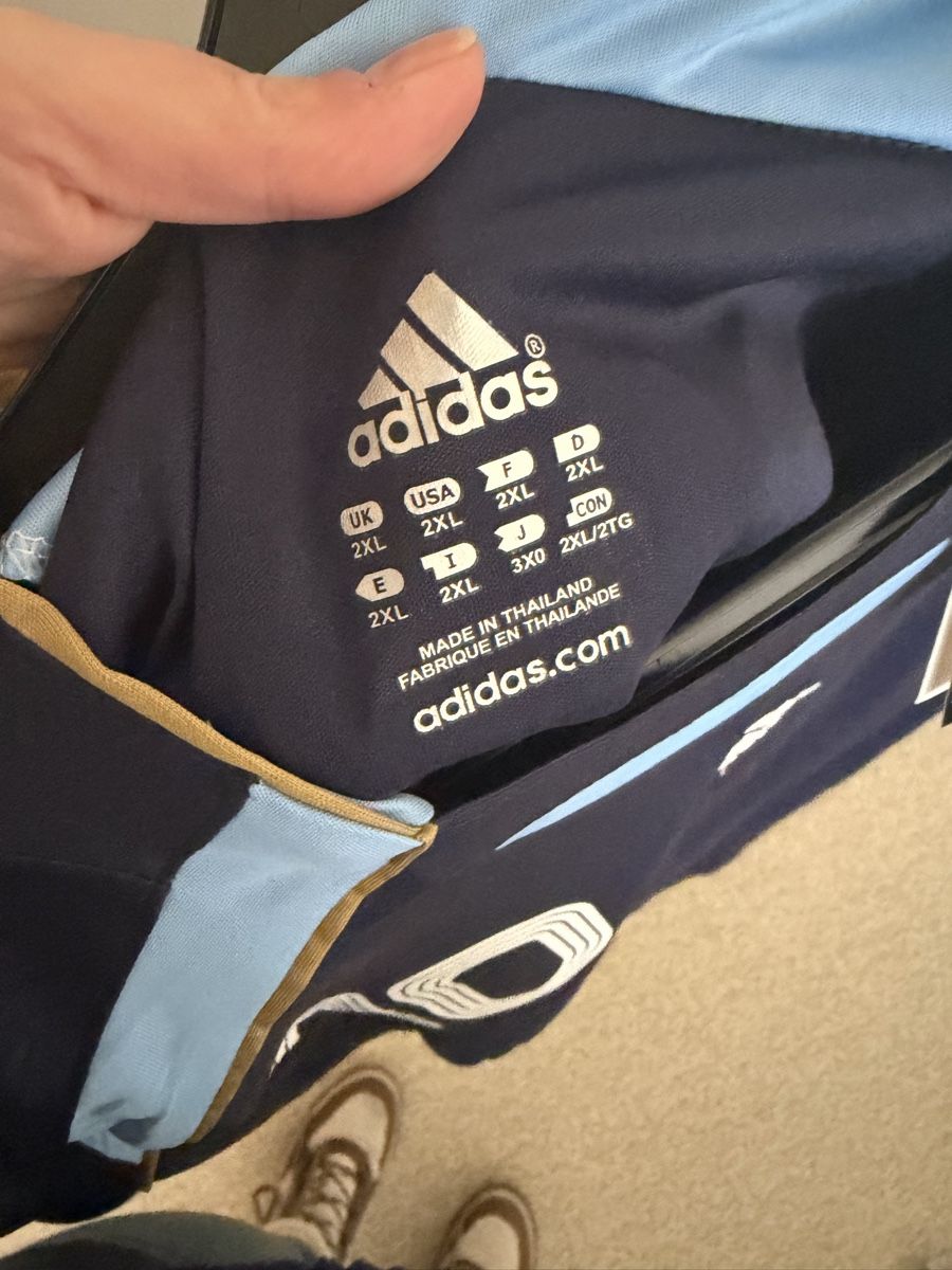 Adidas Canottiere & Pantaloni: Trikot Argentinien Riquelme – Nuovo (secondo la descrizione) da Basel venduto da Brunner.T 5