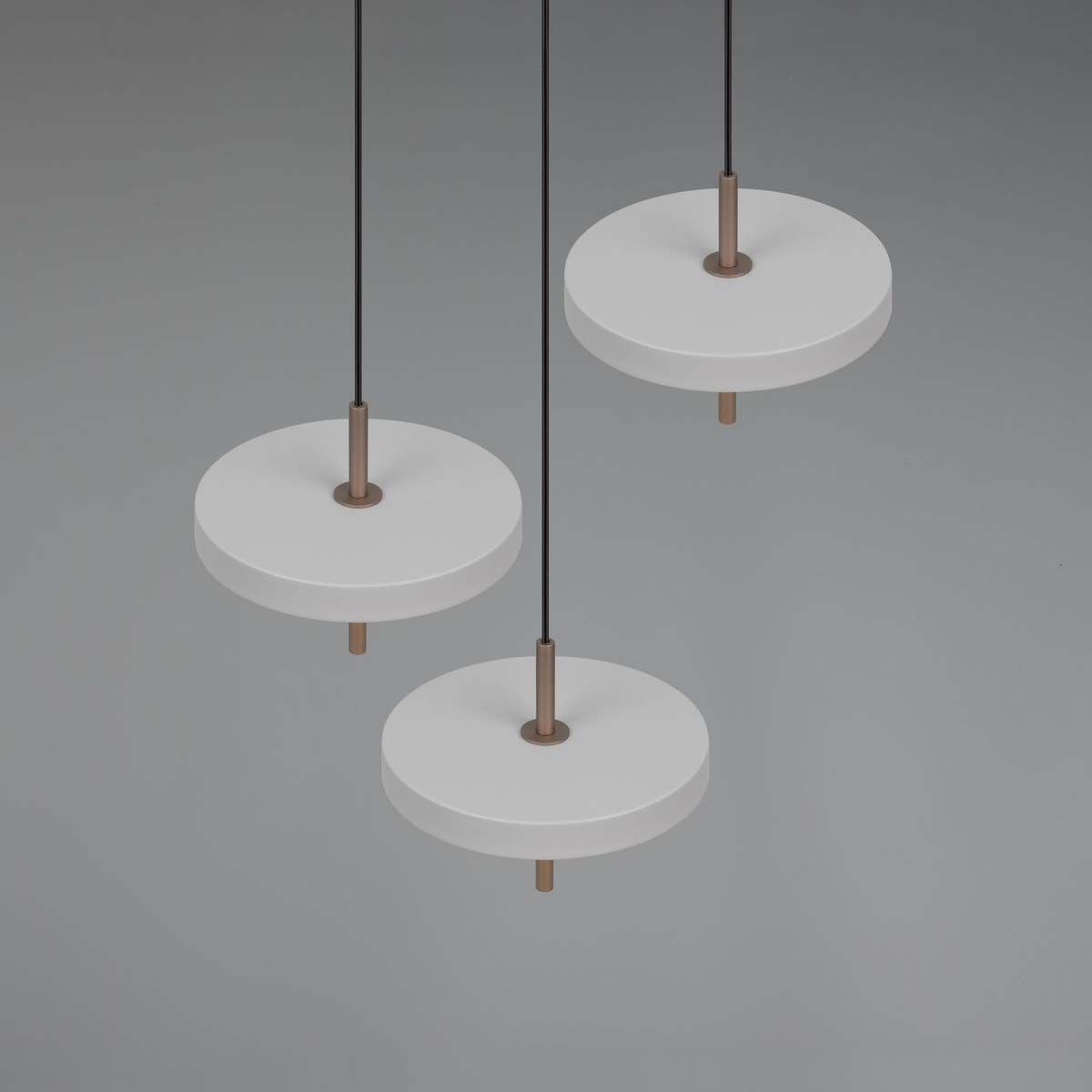 Lampadari & plafoniere: LED Pendelleuchte, Grau, CCT, 45 cm Ø – Nuovo (secondo la descrizione) da Kreuzlingen venduto da Smart-Light 6
