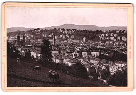 Fotografie St. Gallen, Stadtansicht mit 