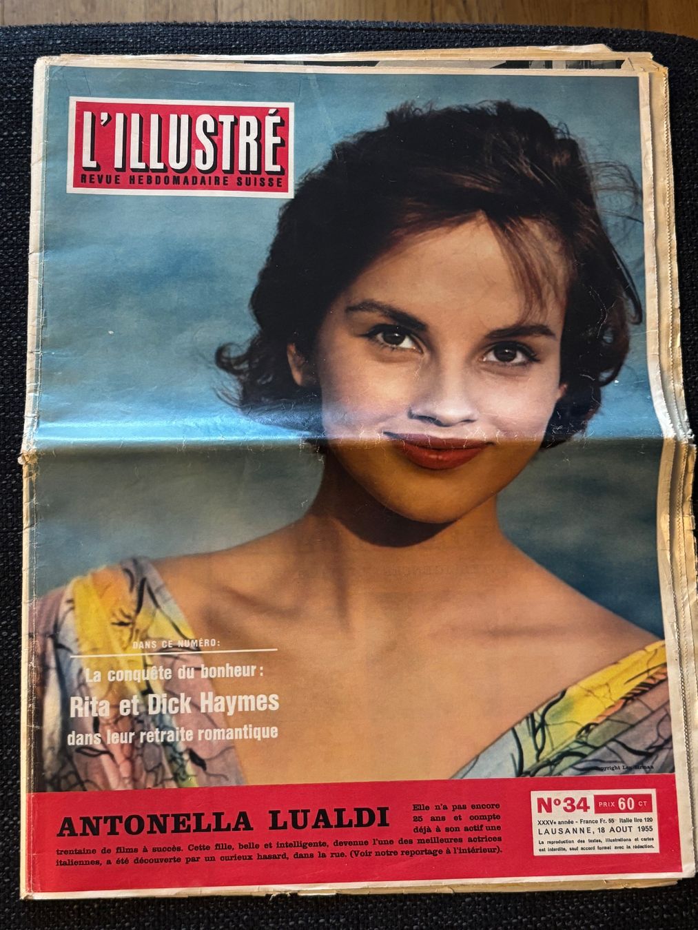 Zeitschriften & Magazine: L’illustré de 1955 – Gebraucht aus Clarens von Scottoara