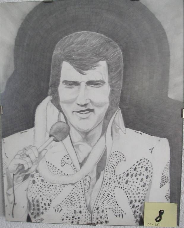 Poster & Bilder: Diverse Elvis Zeichnungen – Gebraucht aus Hinwil von Gresserkurt 4