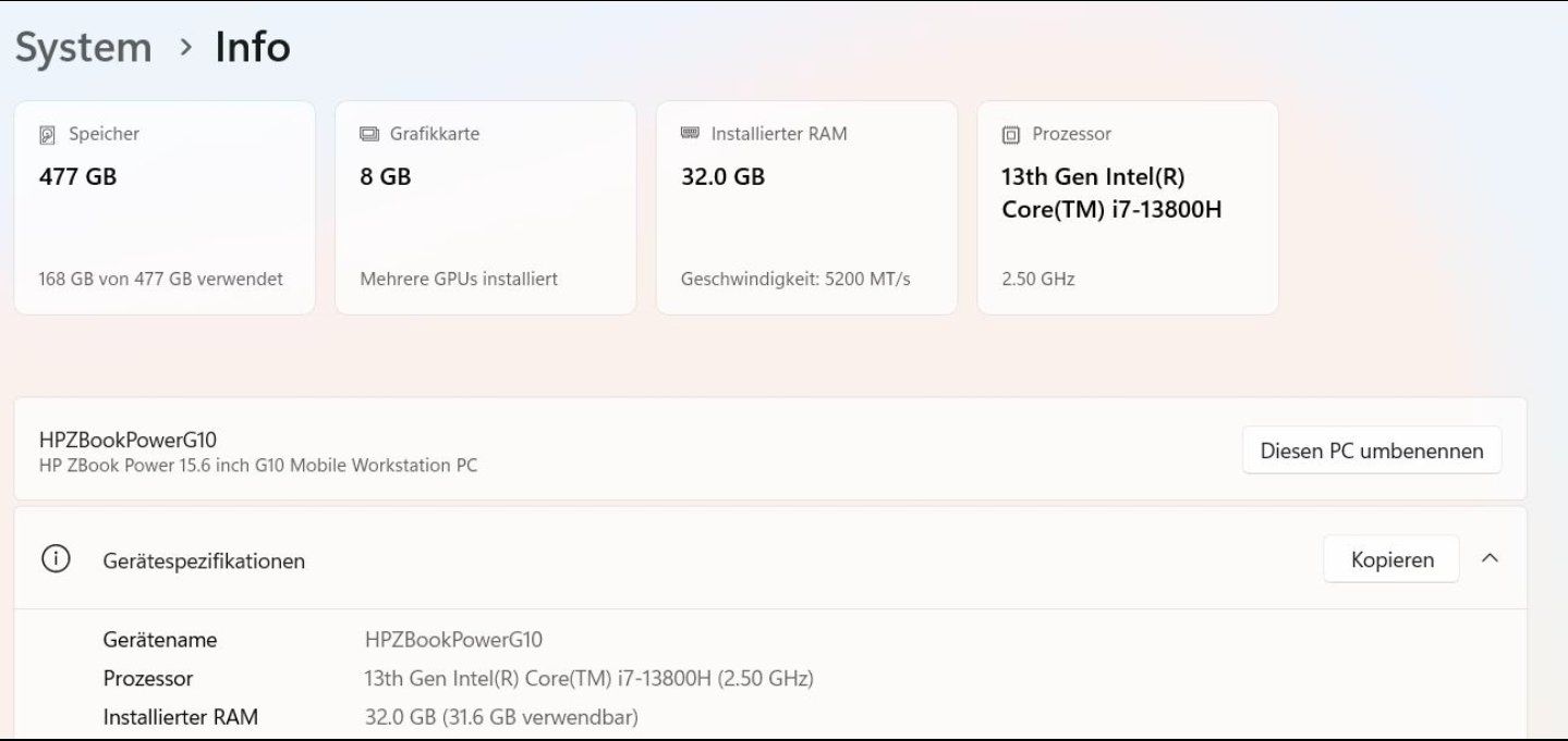Hewlett Packard Notebook: HP ZBook Power G10 15.6" – Usato da Widen venduto da RazorRamon 4
