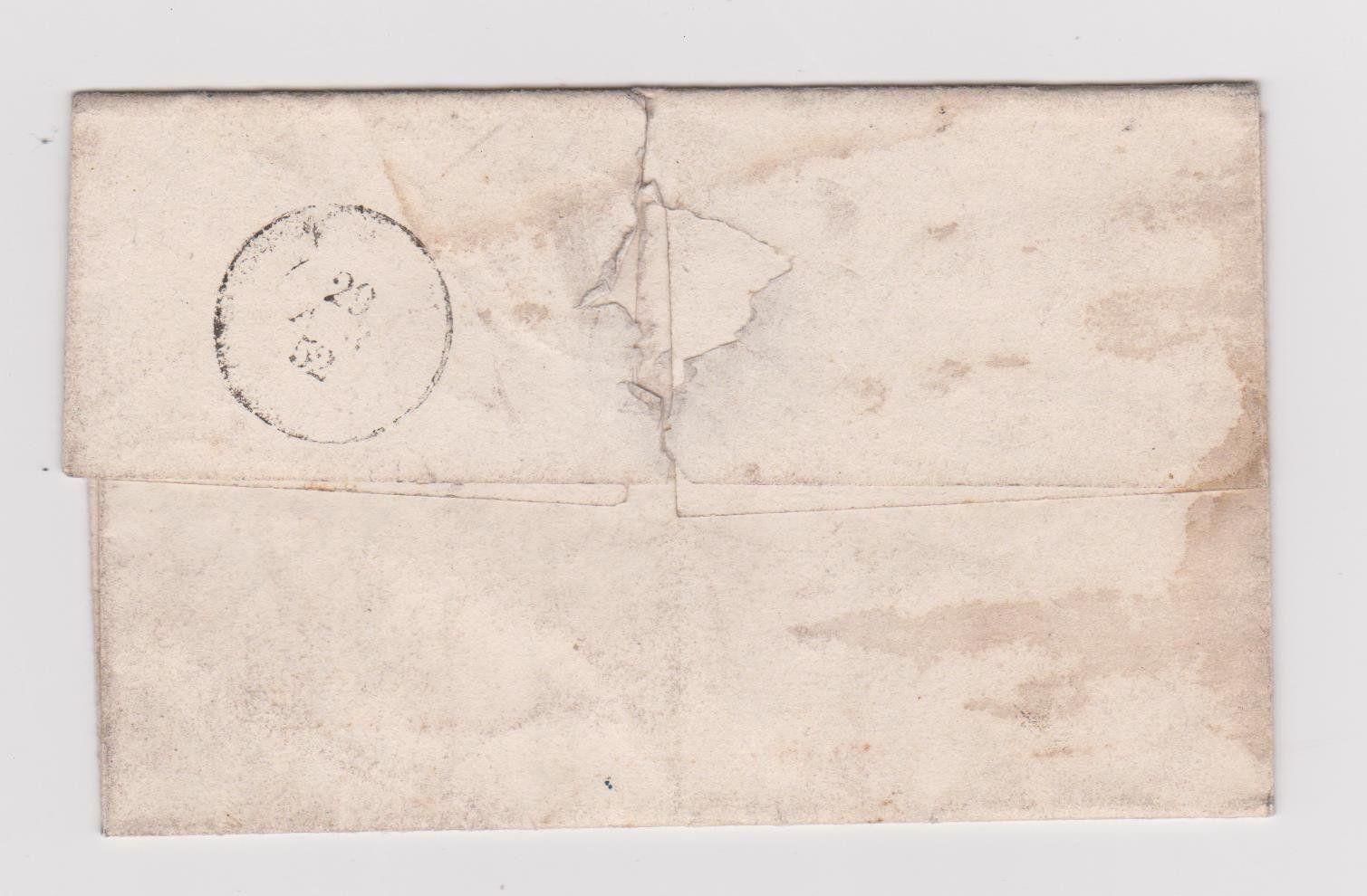 Alle Briefmarken: Lettre 1852 avec timbre Rayon II – Gebraucht aus Pailly von jme99 1