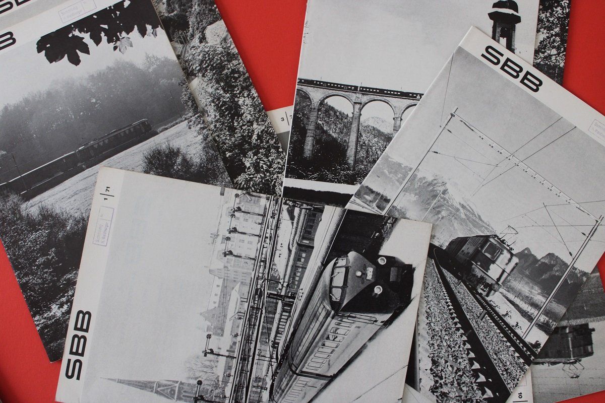 Riviste & Magazine: 20 x SBB Nachrichtenblatt 1970 & 1971 – Usato da Wettswil venduto da roma010 3
