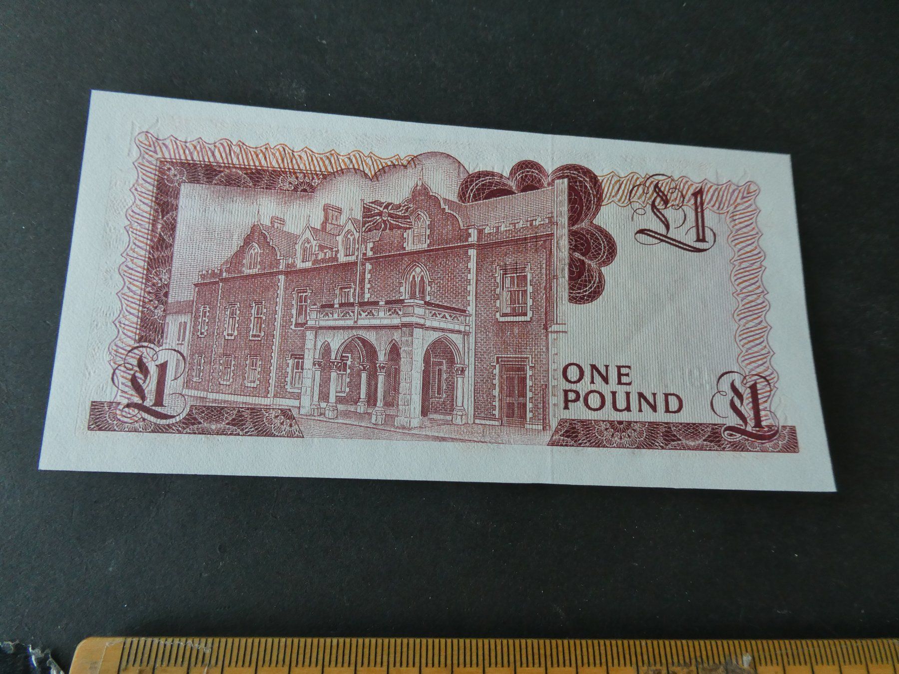 Banknoten: Gibraltar,  alter Geldschein - ungefaltet – Gebraucht aus Hinterforst von Rohusri 1
