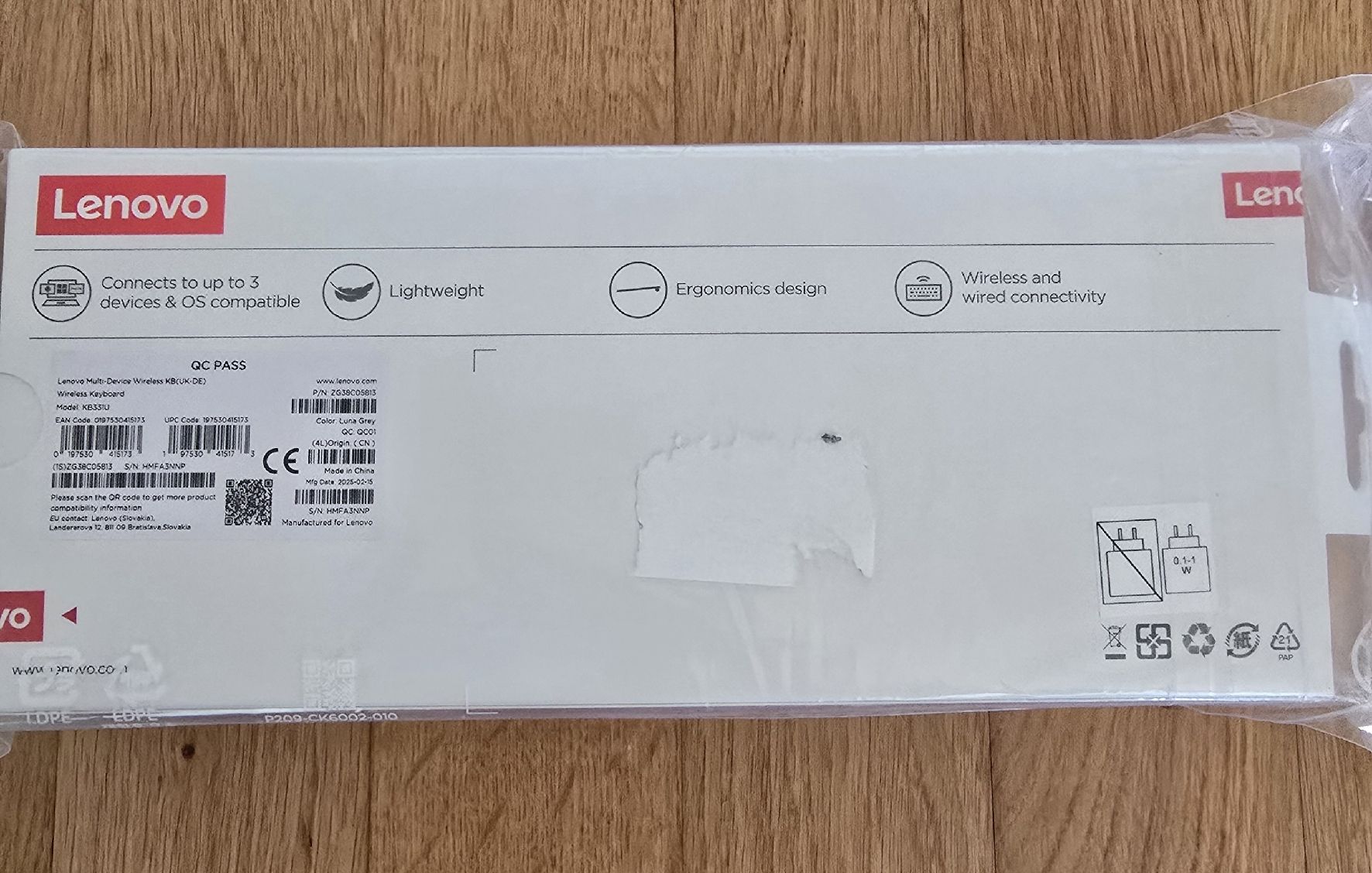 Lenovo Tastiere: Lenovo Multi Device Tastatur & ThinkPad silent Mouse Neu – Nuovo e nell'imballaggio originale da Kerns venduto da mic_gy7n 2