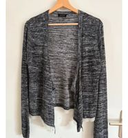 Cardigan Kookai grigio bianco annodabile  come nuovo