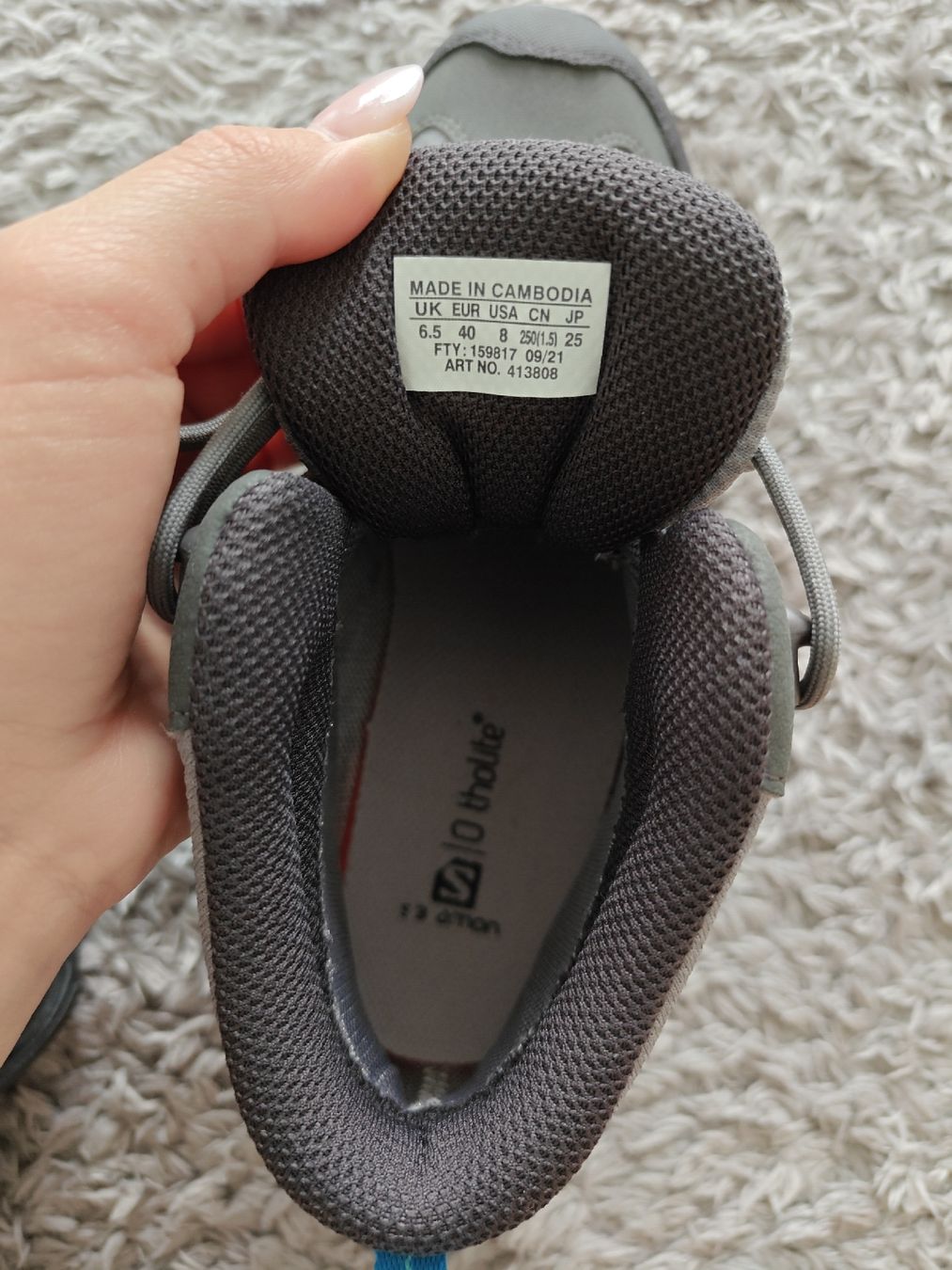 Salomon Scarpe da uomo: Salomon Wanderschuhe Gr. 40 NEU – Nuovo (secondo la descrizione) da Pieterlen venduto da Saemelili 7