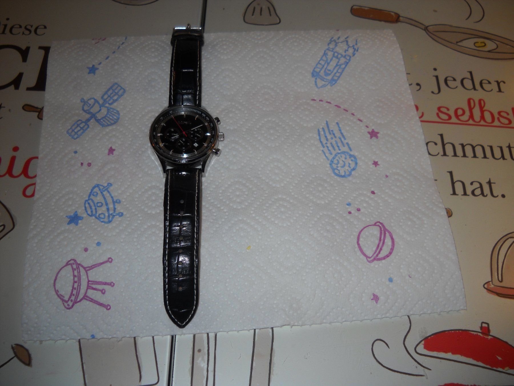 Uhren: Borelli Armbanduhr.Modellnummer: SL12850G20 Chronograph – Gebraucht aus Winkel von Mordred2 1