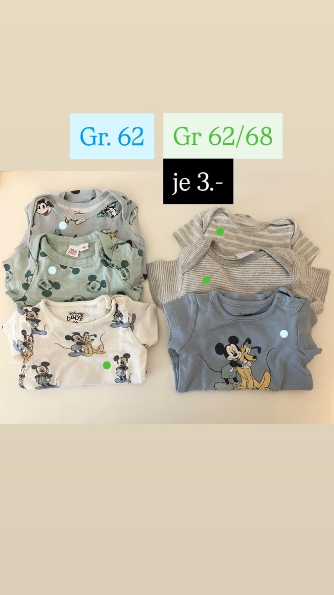 Lotti & Set di vestiti: div. Kleider 62/68  – Nuovo (secondo la descrizione) da Uster venduto da Jestroku 5