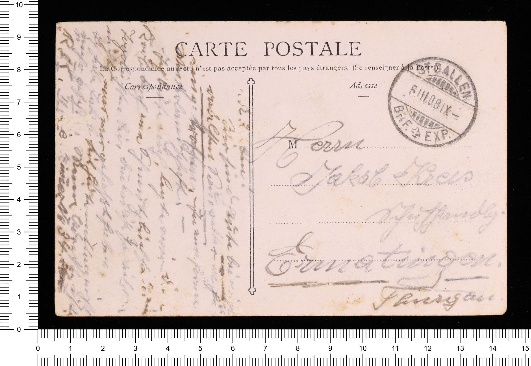Cartoline postali: Kasernen in St. Gallen – Usato da Riehen venduto da Tignanello1 1