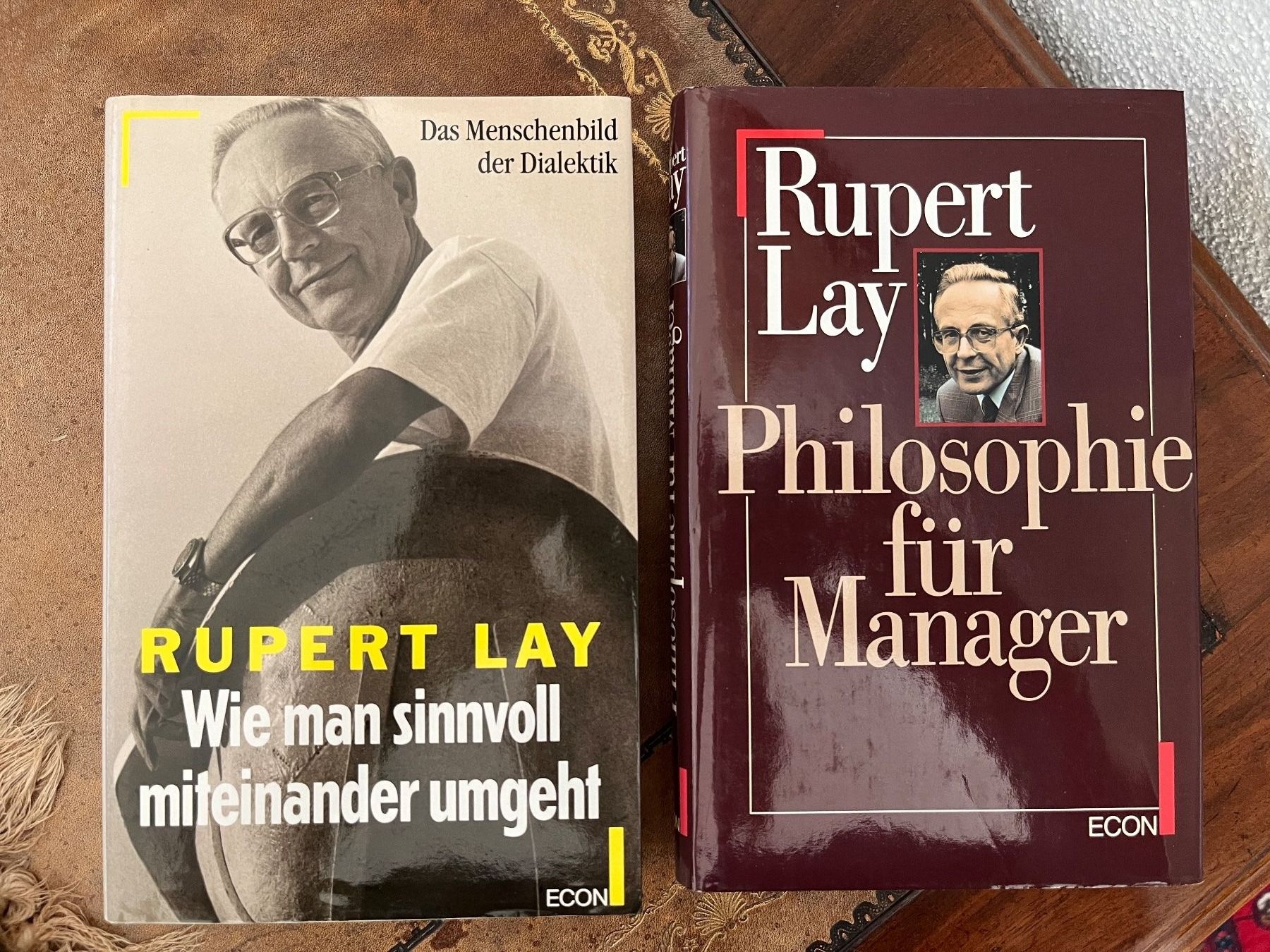 Libri: Rupert Lay - 2 Bücher für Manager – Usato da Stetten AG venduto da Brissago25