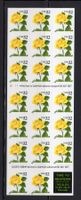 R6034  /  USA 1996  rose jaune en carnet neuf XX