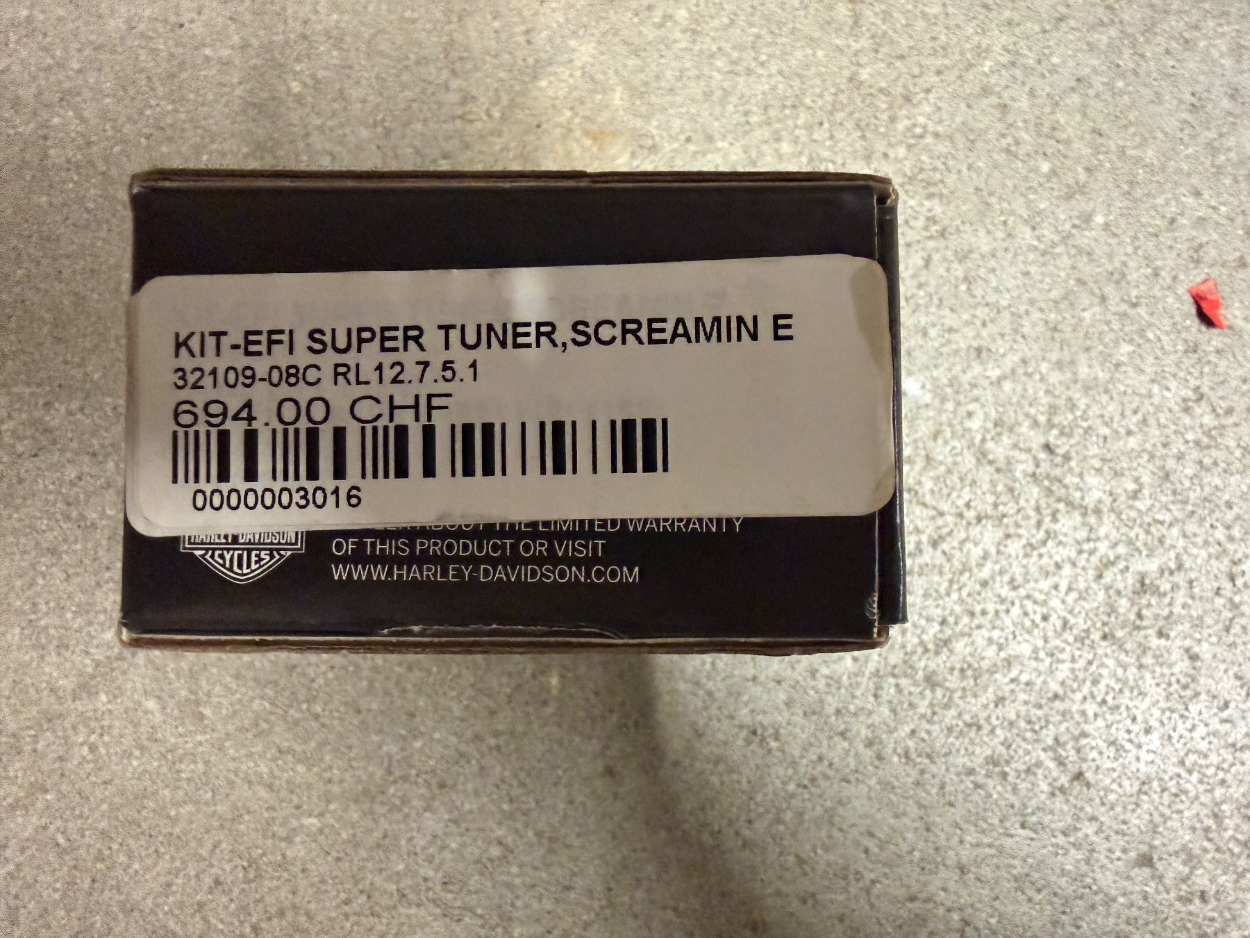 Harley-Davidson Tutti i ricambio per moto: 32109-08c Screamin Eagle KIT-EFI Super Tuner – Nuovo e nell'imballaggio originale da Ostermundigen venduto da jas_9j7d 2