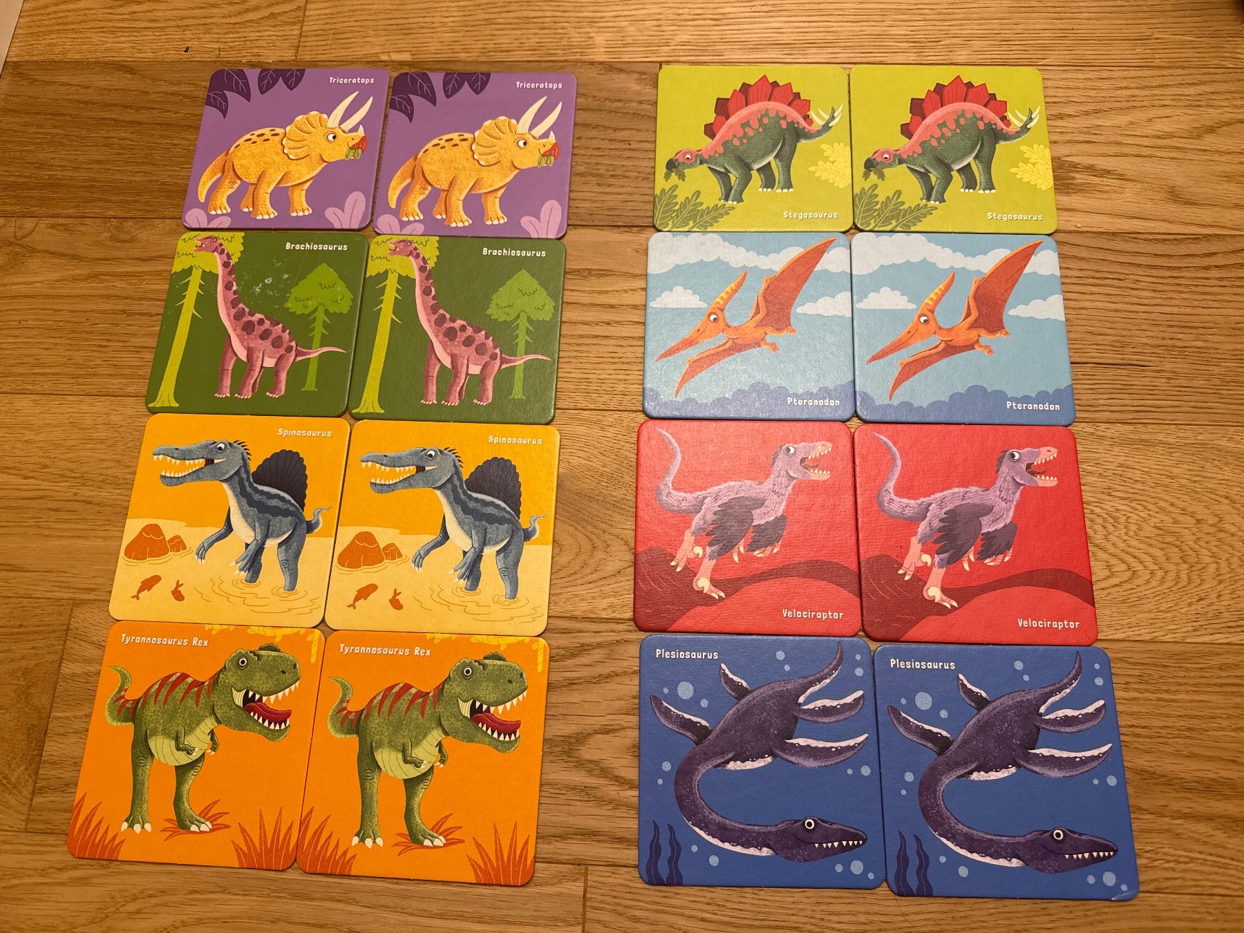 Spiele: Grosses Memory Spiel - Dinosaurier – Gebraucht aus Schönenwerd von d.chiara 1
