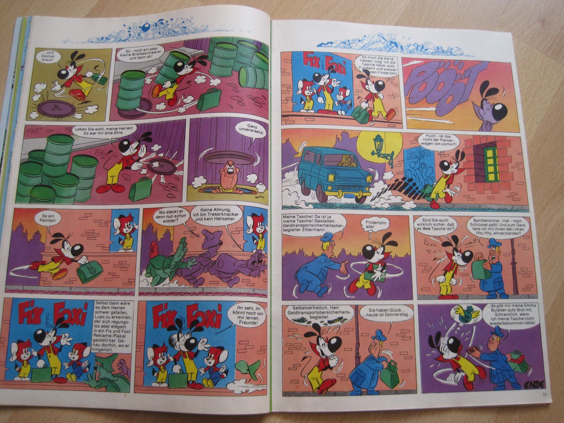 Fumetti: FIX & FOXI FERIEN Sonderheft mit Pfiff  1971  Comic Selten – Usato da Gossau SG venduto da Noryflory 3