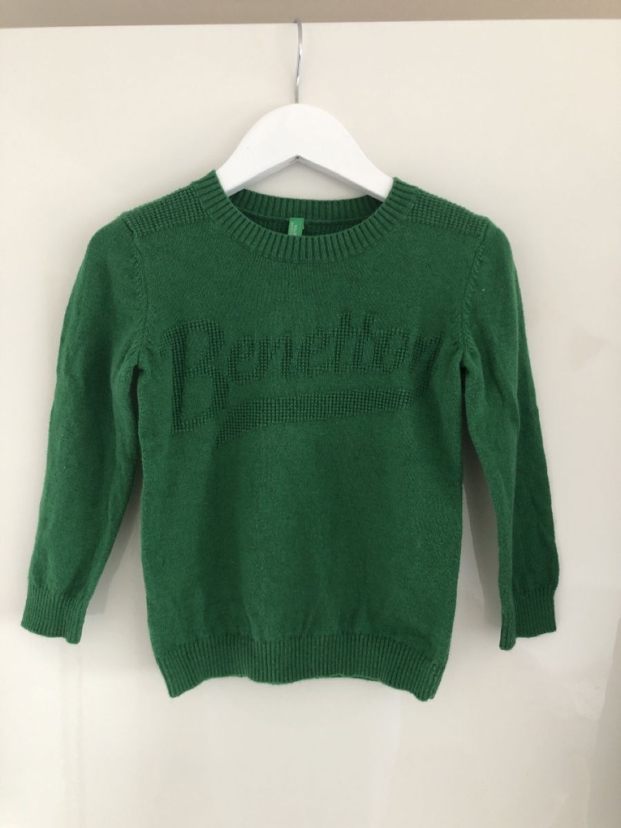 Benetton Pulls et sweat-shirts: NEU Benetton Strickpullover Gr. 86-92 grün – Neuf (Voir description) à Kilchberg ZH par LittleMissSunshine
