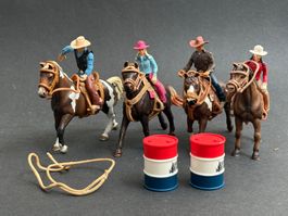 Schleich Cowboy Cowboys Westernreiter Westernreiterin Rodeo