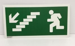 Rettungswegschilder Fluchtweg Tafel