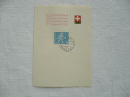 23.X.1963 Faltblatt IBM S.E.Symposium, Lausanne