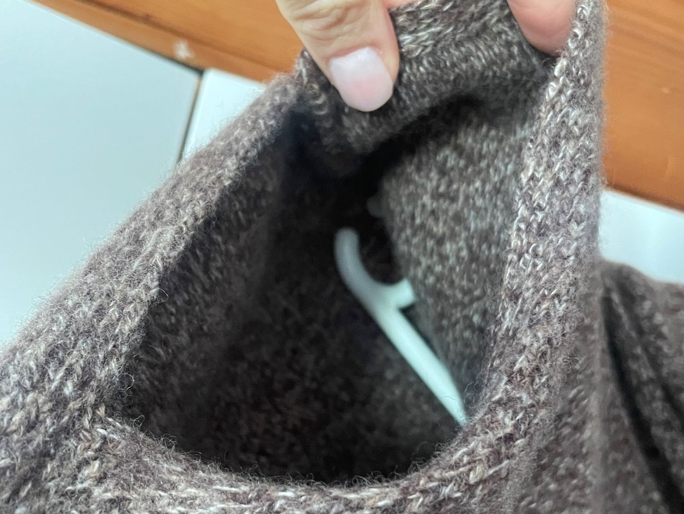 Massimo Dutti Top: ALLES RAUS Stricktop mit Schal – Usato da Kloten venduto da simones.thriftshop 3