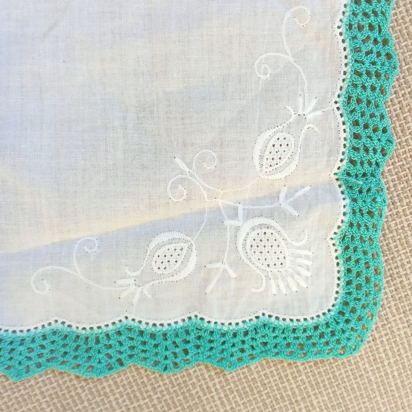 Sonstige Kleidung & Accessoires: Taschentuch mit Häkelspitze Mouchoir – Gebraucht aus Baden von Gian_Lu 2