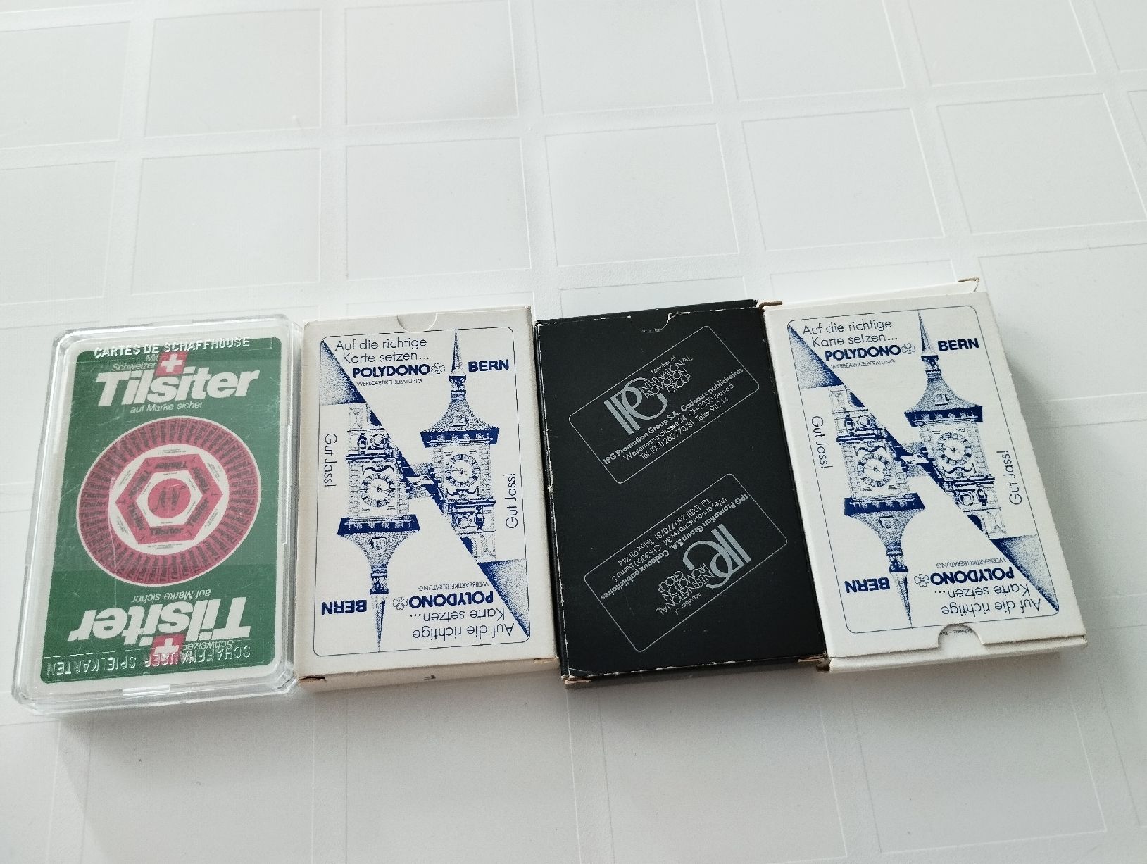 Giochi: 4 Jasskarten Set, Neu, ungebraucht – Nuovo e nell'imballaggio originale da Ostermundigen venduto da Dinge1