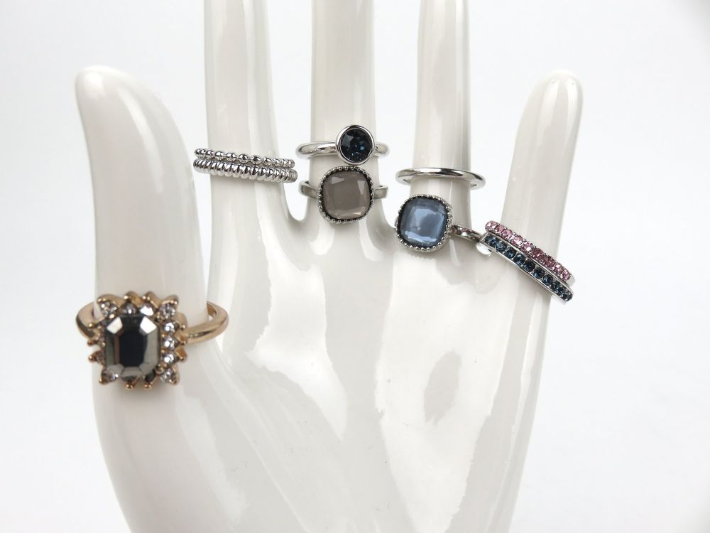 2 Harz-Mischpaletten Mit Fingerring – Für Wimpernverlängerung & Nageldesign