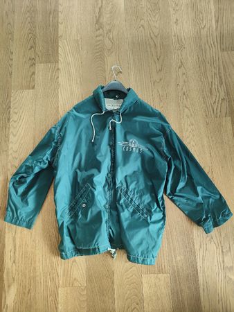 Cosmos Windbreaker Jacke, Vintage, Grün/Petrol