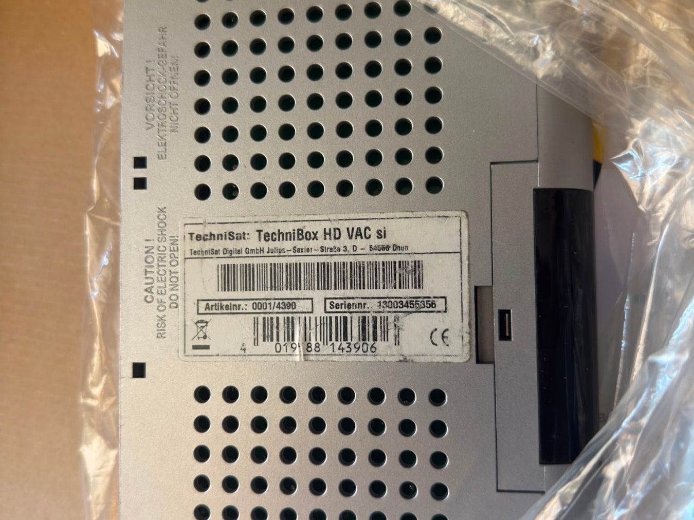 Technisat Receiver: TechniSat TechniBox HD VAC – Gebraucht aus Luzern von Elgordo7 3