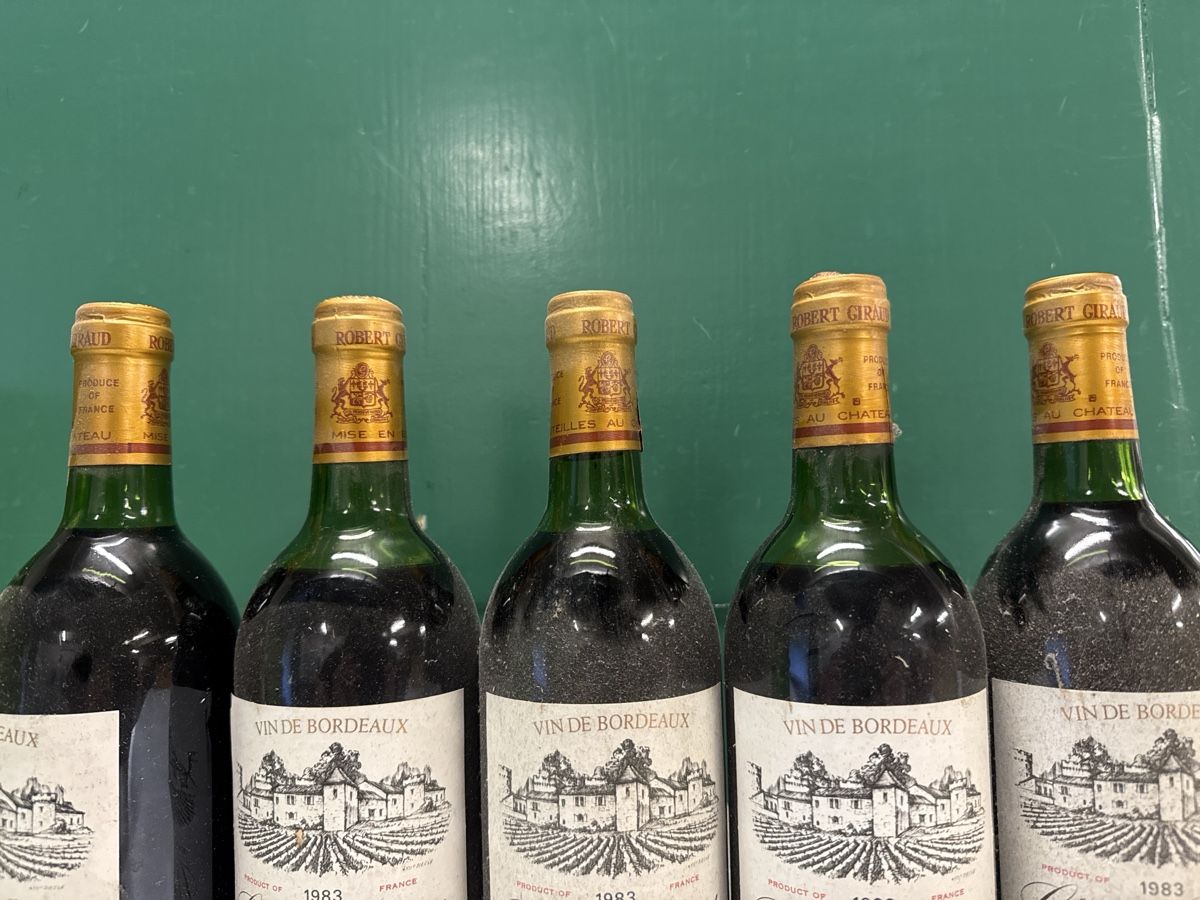 Wein: 5 Flaschen Wein Chateau Branda1983 Bordeaux – Gebraucht aus Hünibach von houi14 2