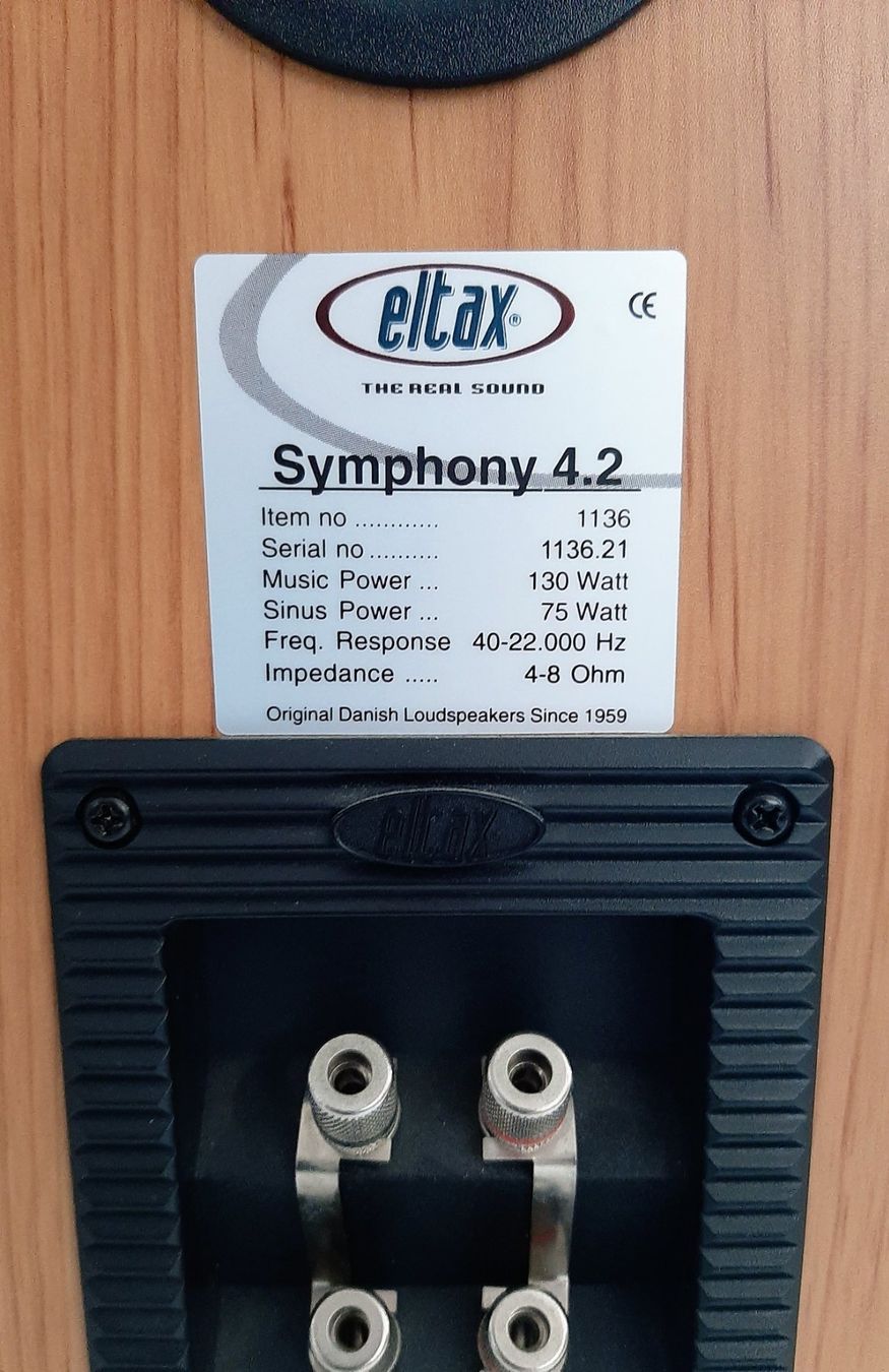 Lautsprecher: Eltax Symphony 4.2, 2 Wege Kompaktlautsprecher – Gebraucht aus Zürich von Zurich 6