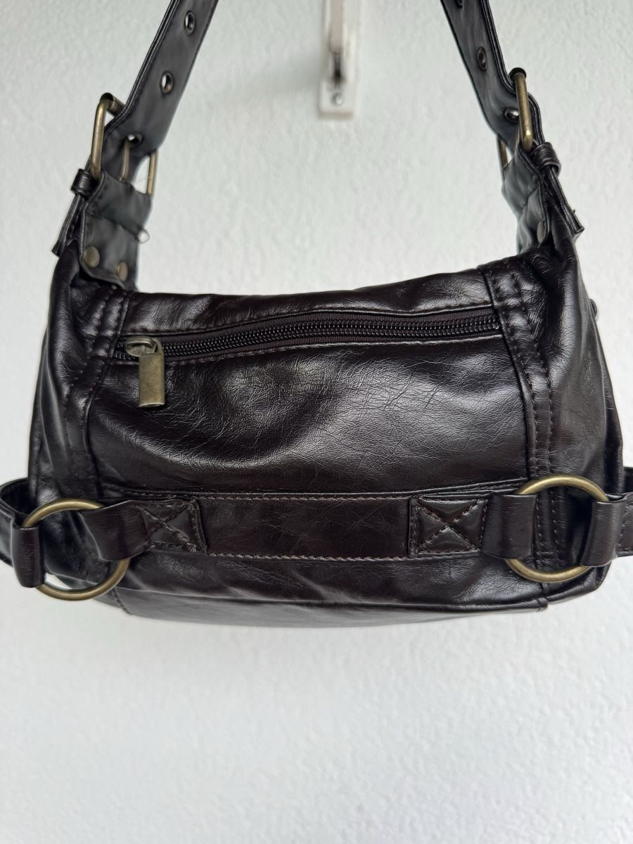 Borse da donna: Dunkelbraune Schultertasche  – Nuovo (secondo la descrizione) da Balsthal venduto da Narulya