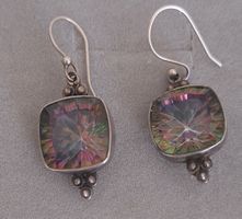 Mystic Topas OHRHÄNGER SILBER 925