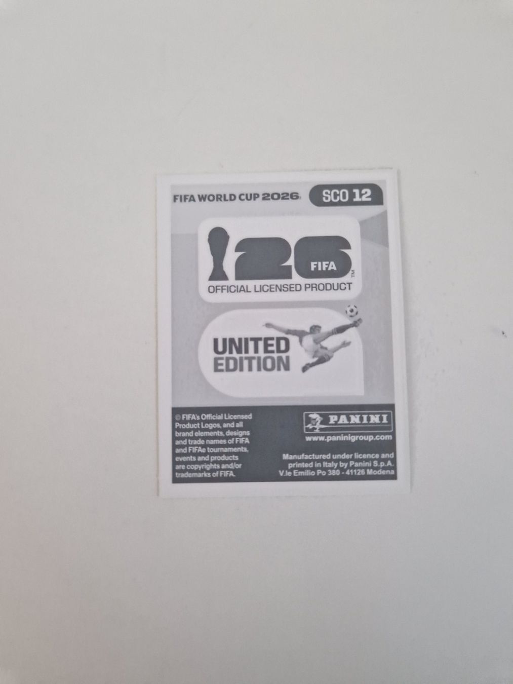 Panini Sammelbilder & Trading cards: Panini Sticker SCO12 – Neu (gemäss Beschreibung) aus Stüsslingen von white_angel86 1