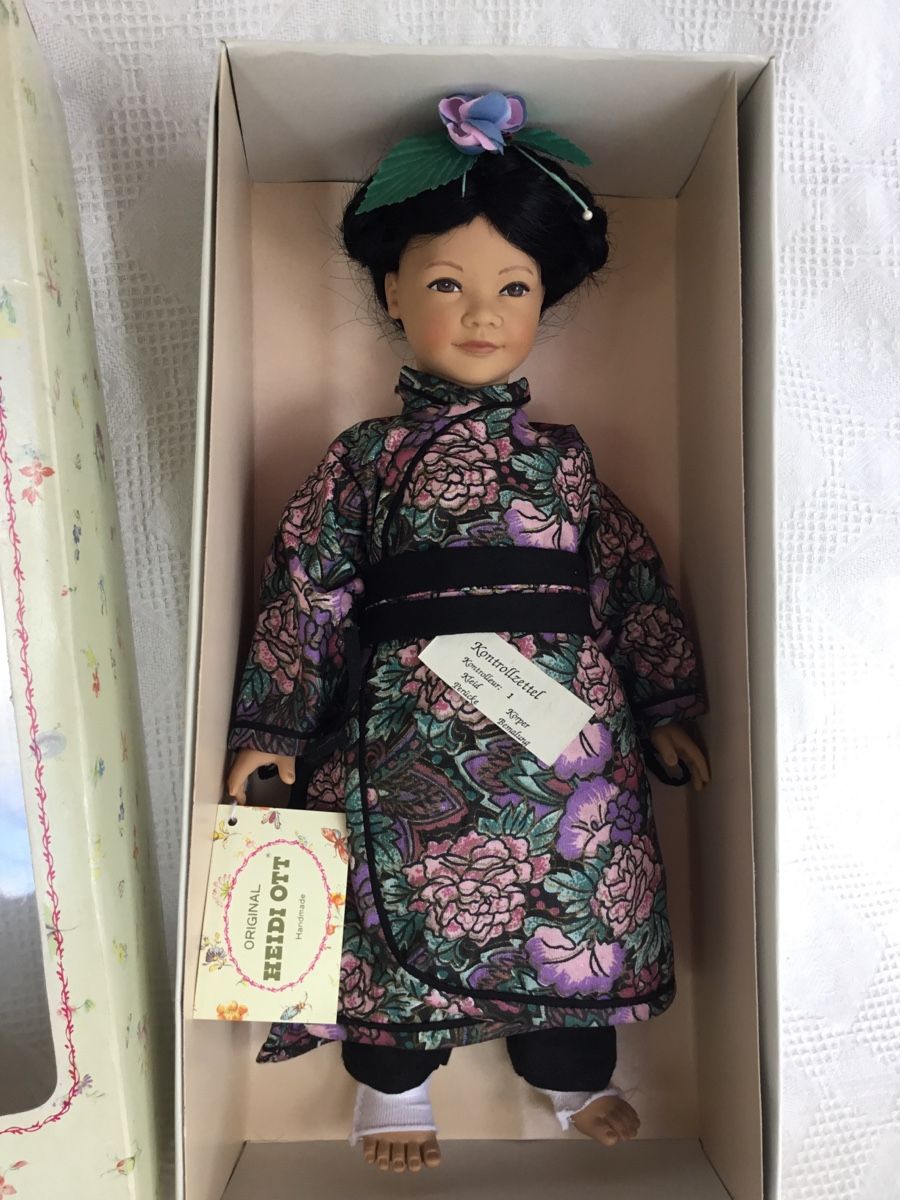 Heidi ott Bambole: Rare Heidi Ott Puppe – Usato da St. Gallen venduto da chamilla