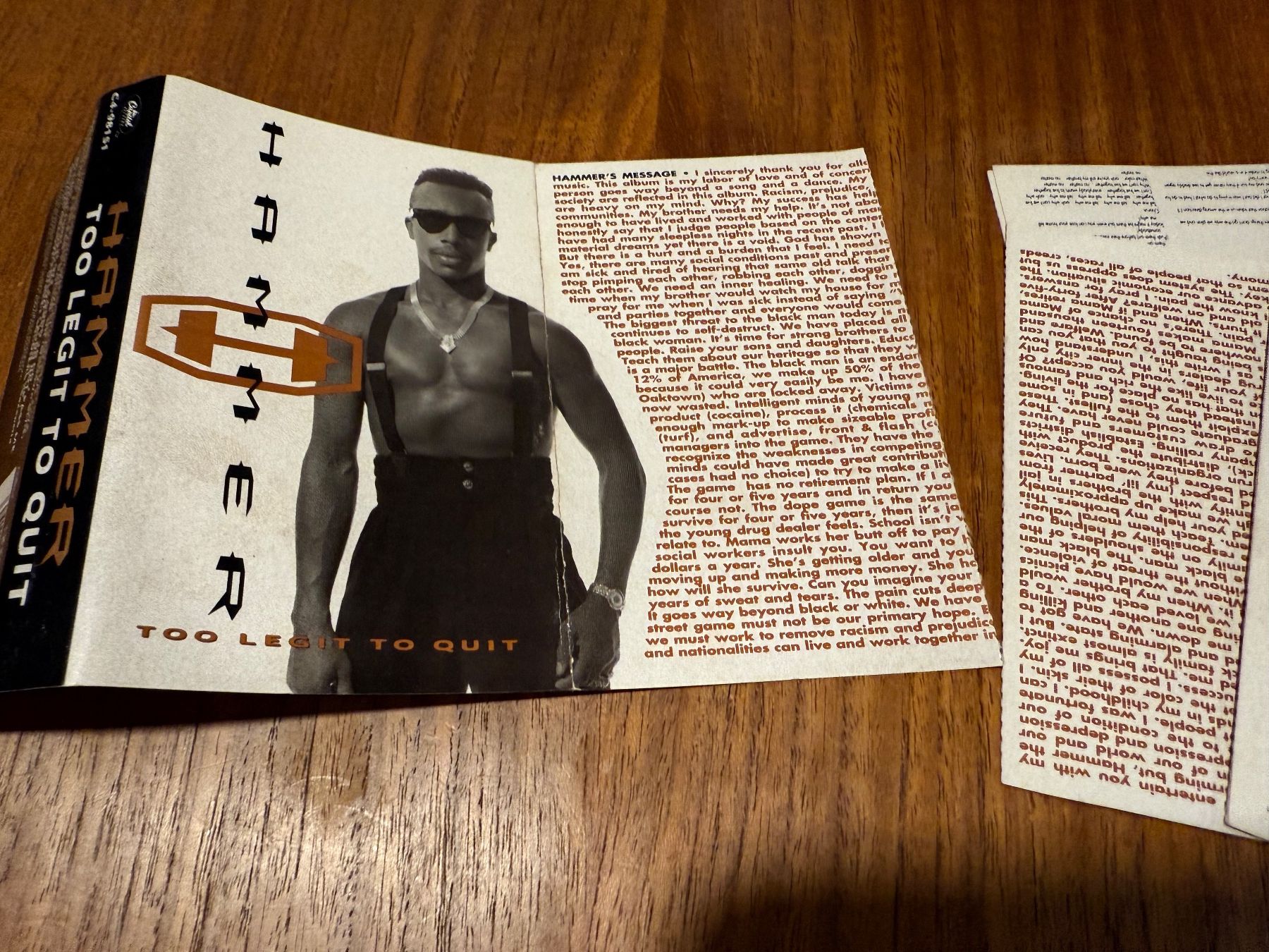 Cassettes audio: Mc Hammer - Too Legit To Quit / US 1991 MC – D'occasion à Delémont par cpop 1