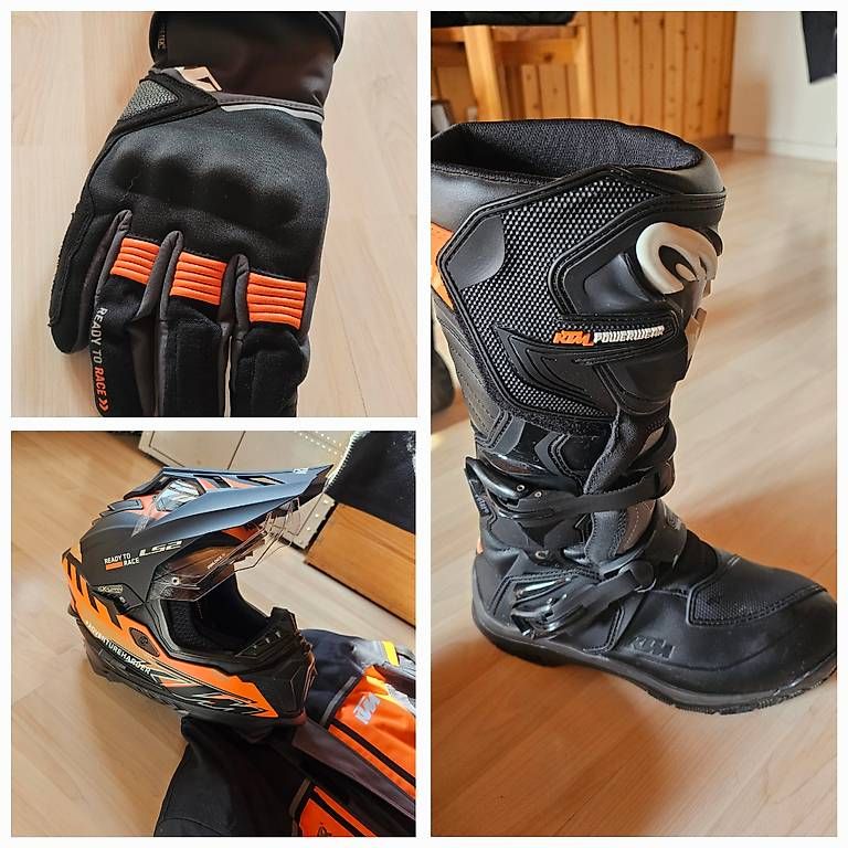 Lotti di vestiti: Motorradbeckleidung KTM – Usato da Schüpbach venduto da Nimba98 4
